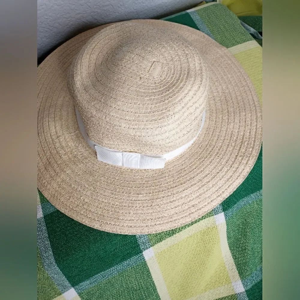 Gymboree S Color Beige Paper Blend Women's Summer Hat